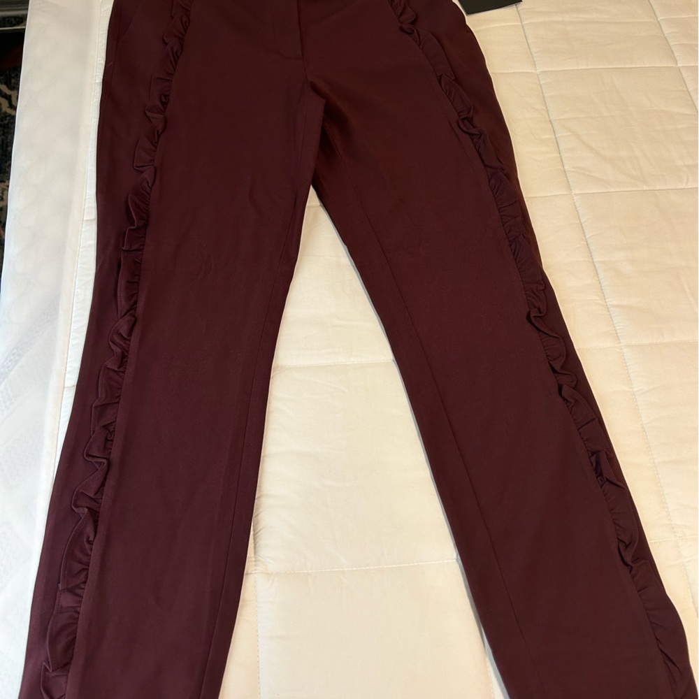 Maroon dress pants